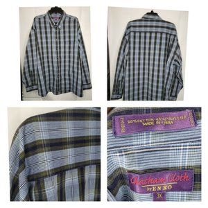 Enro Men Chatham Cloth 3XL Long Sleeve Button Up